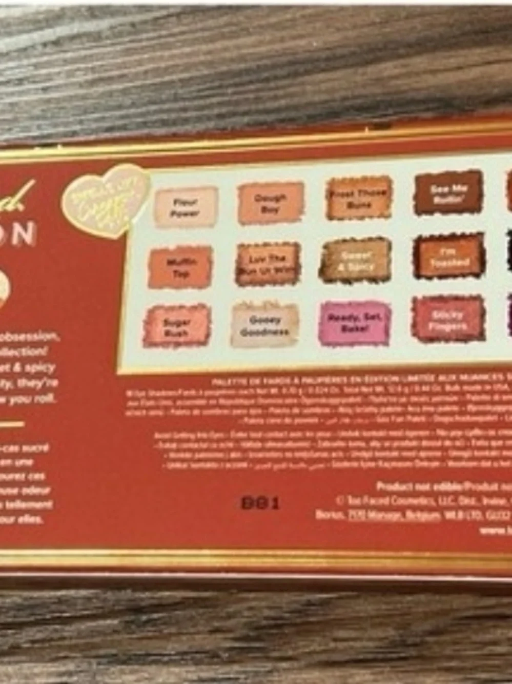 💋Iconic Too Faced Cinnamon Swirl Eyeshadow Palette💐Warm Neutral & Pink Shades